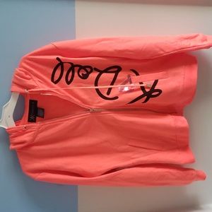 Kardashian Kollection orange sweater size s